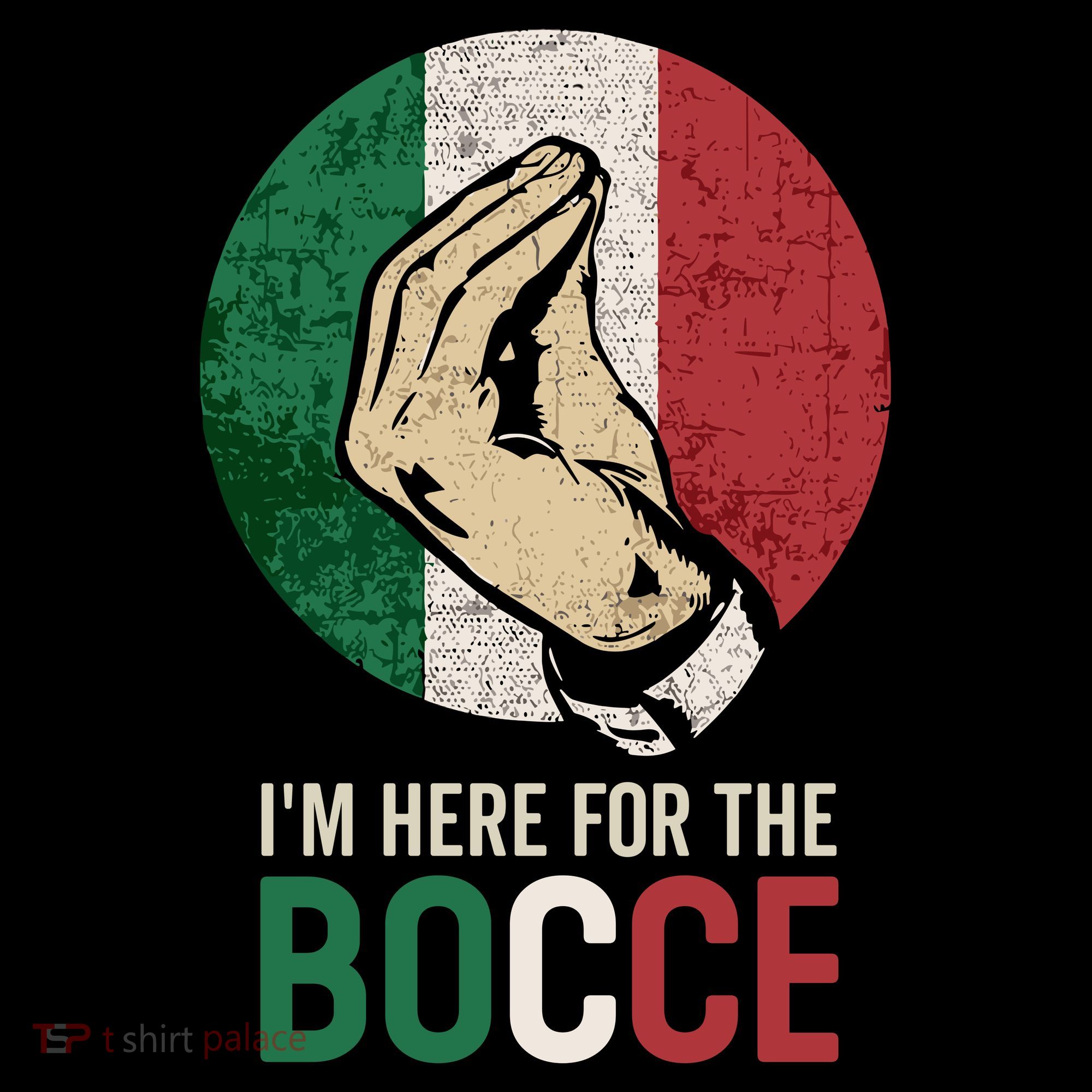 IM Here For The Bocce Ornament
