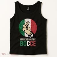 IM Here For The Bocce Tank Top thumb 2