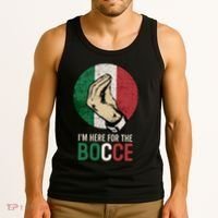 IM Here For The Bocce Tank Top thumb 3