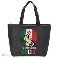 IM Here For The Bocce Tote Bag thumb 0