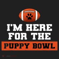 I'm Here For The Puppy Bowl Funny Dog 40oz Vacuum Insulated Stainless Steel Travel Tumbler thumb 4