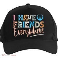 I Have Friends Everywhere Five-Panel Snapback Cap thumb 0