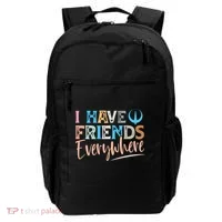 I Have Friends Everywhere Backpack thumb 0