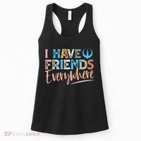 I Have Friends Everywhere Women's Tank Top thumb 0