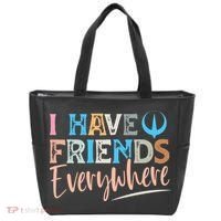 I Have Friends Everywhere Tote Bag thumb 0