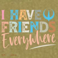 I Have Friends Everywhere Garment-Dyed Women's Muscle Tee thumb 6