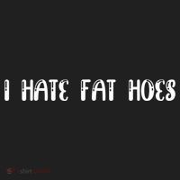 I Hate Fat Hoes Funny Quotes Golf Towel thumb 3