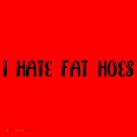 I Hate Fat Hoes Funny Quotes Santa Hat thumb 1