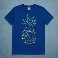 Ice Hockey Funny Pineapple Hawaii For Hockey Player T-Shirt thumb 5