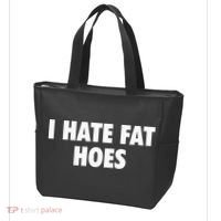 I Hate Fat Hoes Tote Bag thumb 3