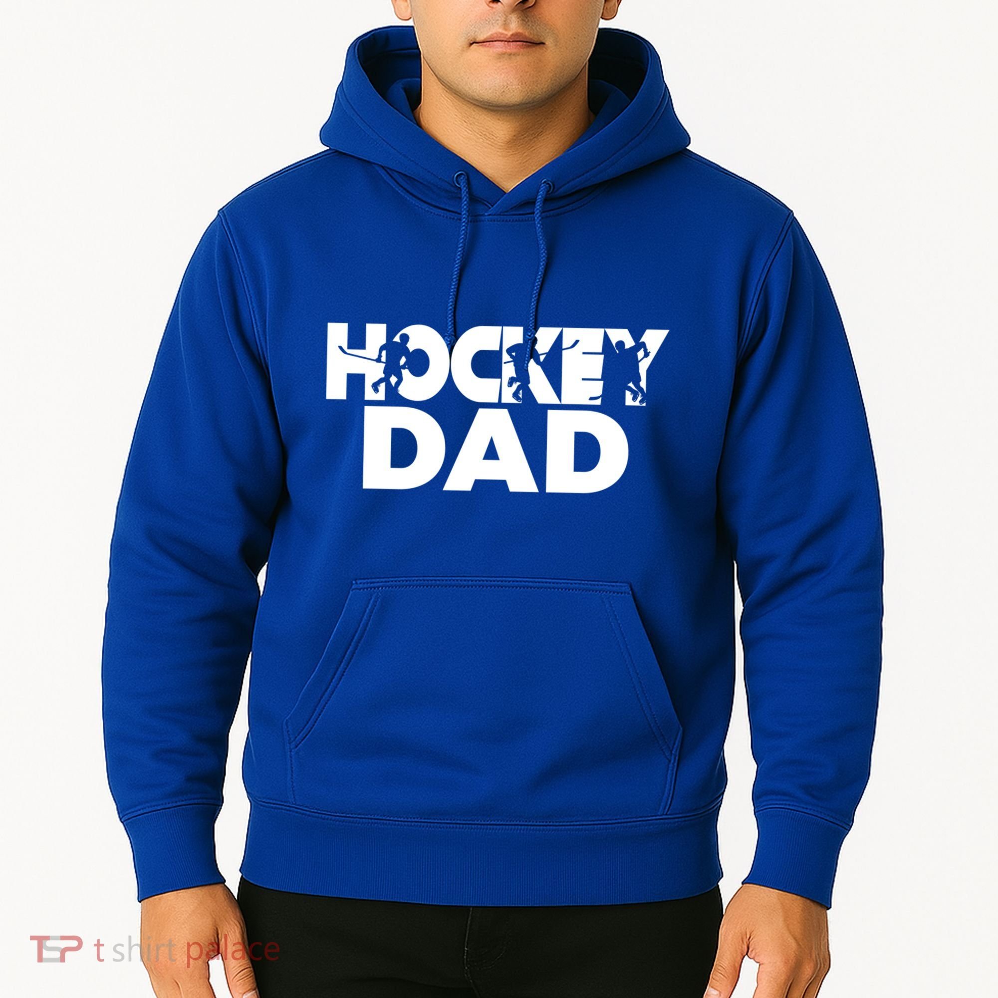 Ice Hockey Father Player Coach Hockey Dad Gift Hoodie