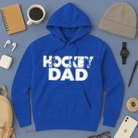 Ice Hockey Father Player Coach Hockey Dad Gift Hoodie thumb 3