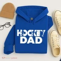 Ice Hockey Father Player Coach Hockey Dad Gift Hoodie thumb 4