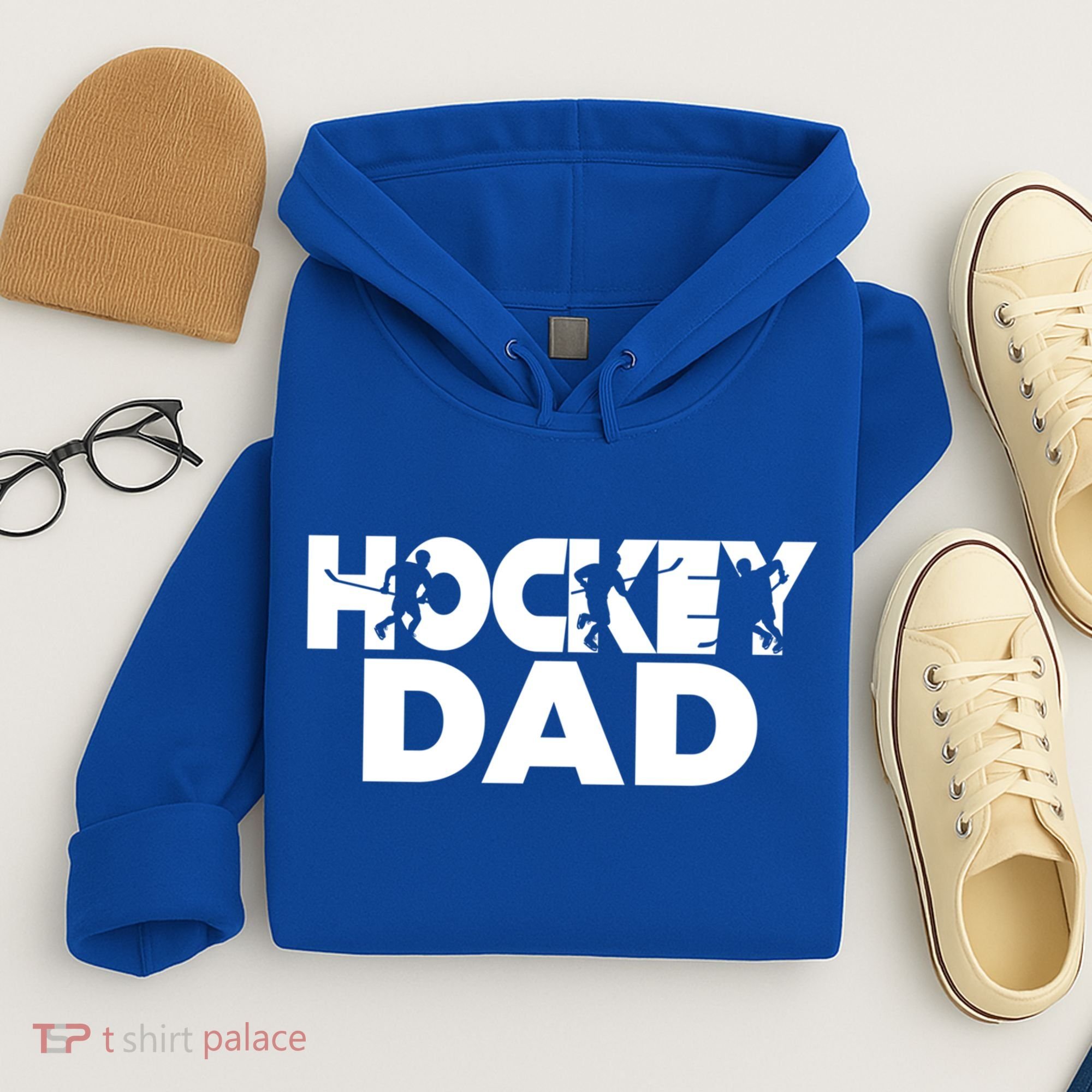 Ice Hockey Father Player Coach Hockey Dad Gift Hoodie