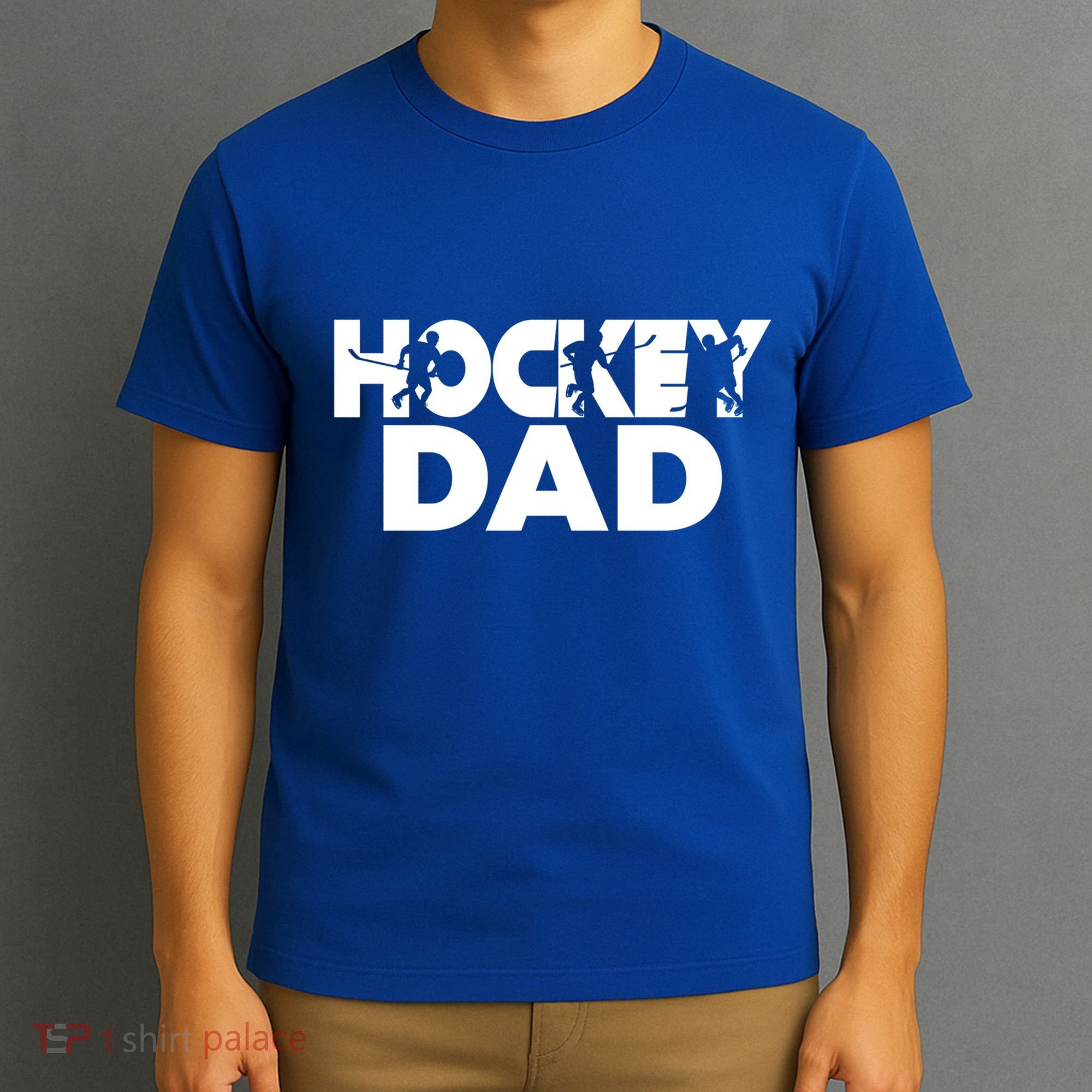 Ice Hockey Father Player Coach Hockey Dad Gift T-Shirt