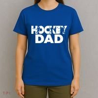 Ice Hockey Father Player Coach Hockey Dad Gift T-Shirt thumb 4