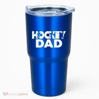 Ice Hockey Father Player Coach Hockey Dad Gift Tumbler thumb 0
