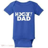 Ice Hockey Father Player Coach Hockey Dad Gift Baby Bodysuit thumb 0