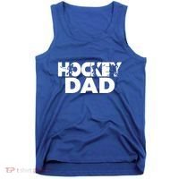 Ice Hockey Father Player Coach Hockey Dad Gift Tank Top thumb 0