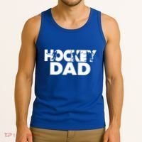 Ice Hockey Father Player Coach Hockey Dad Gift Tank Top thumb 3