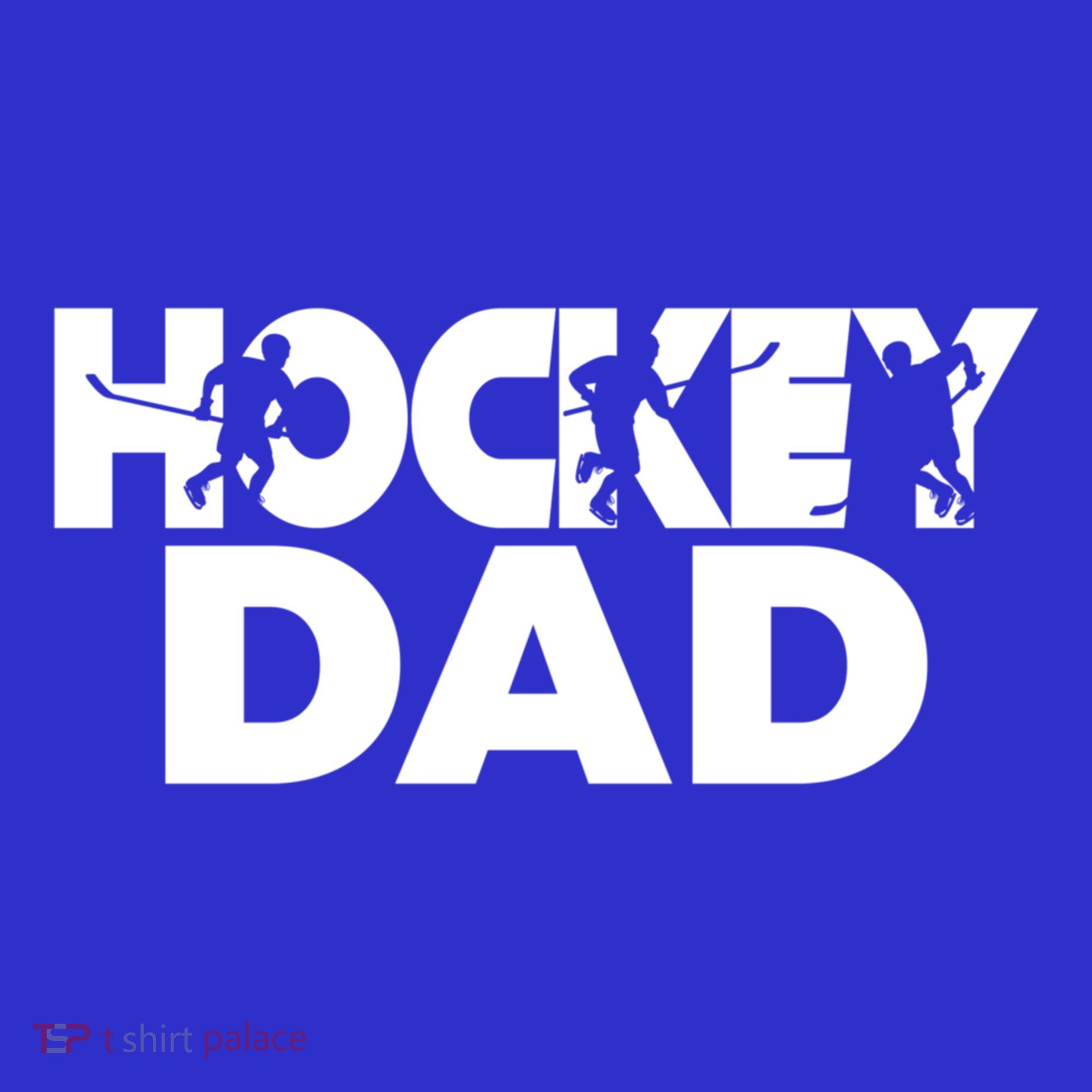 Ice Hockey Father Player Coach Hockey Dad Gift Tank Top