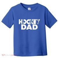 Ice Hockey Father Player Coach Hockey Dad Gift Toddler T-Shirt thumb 0