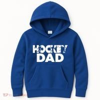 Ice Hockey Father Player Coach Hockey Dad Gift Kids Hoodie thumb 0