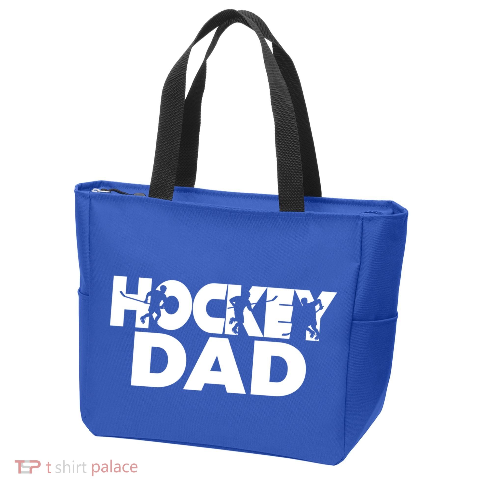 Ice Hockey Father Player Coach Hockey Dad Gift Tote Bag