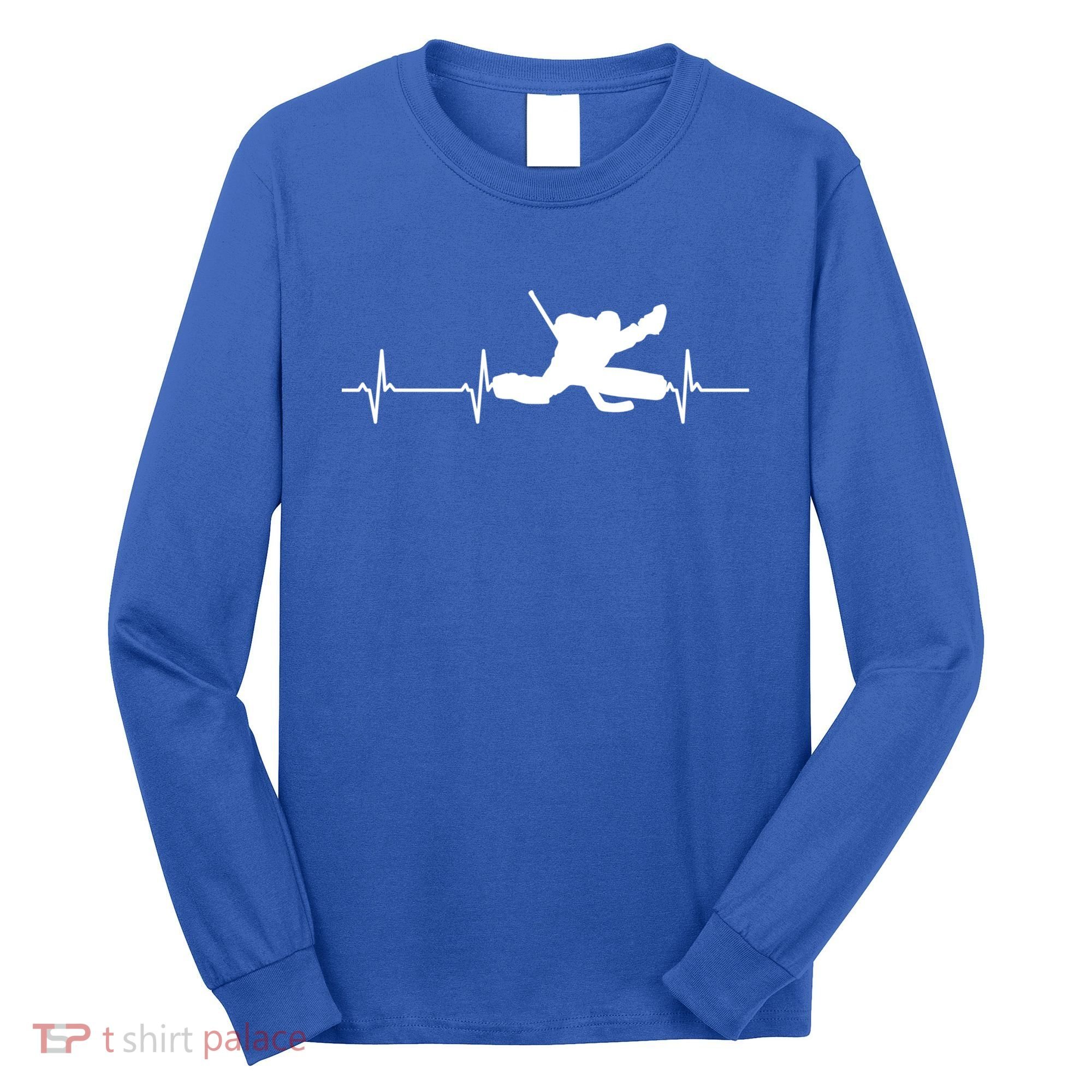 Ice Hockey Goalie Gift Long Sleeve Shirt