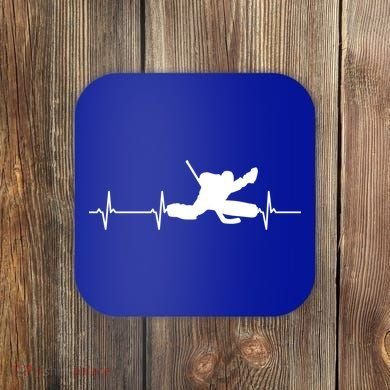 Ice Hockey Goalie Gift Coaster