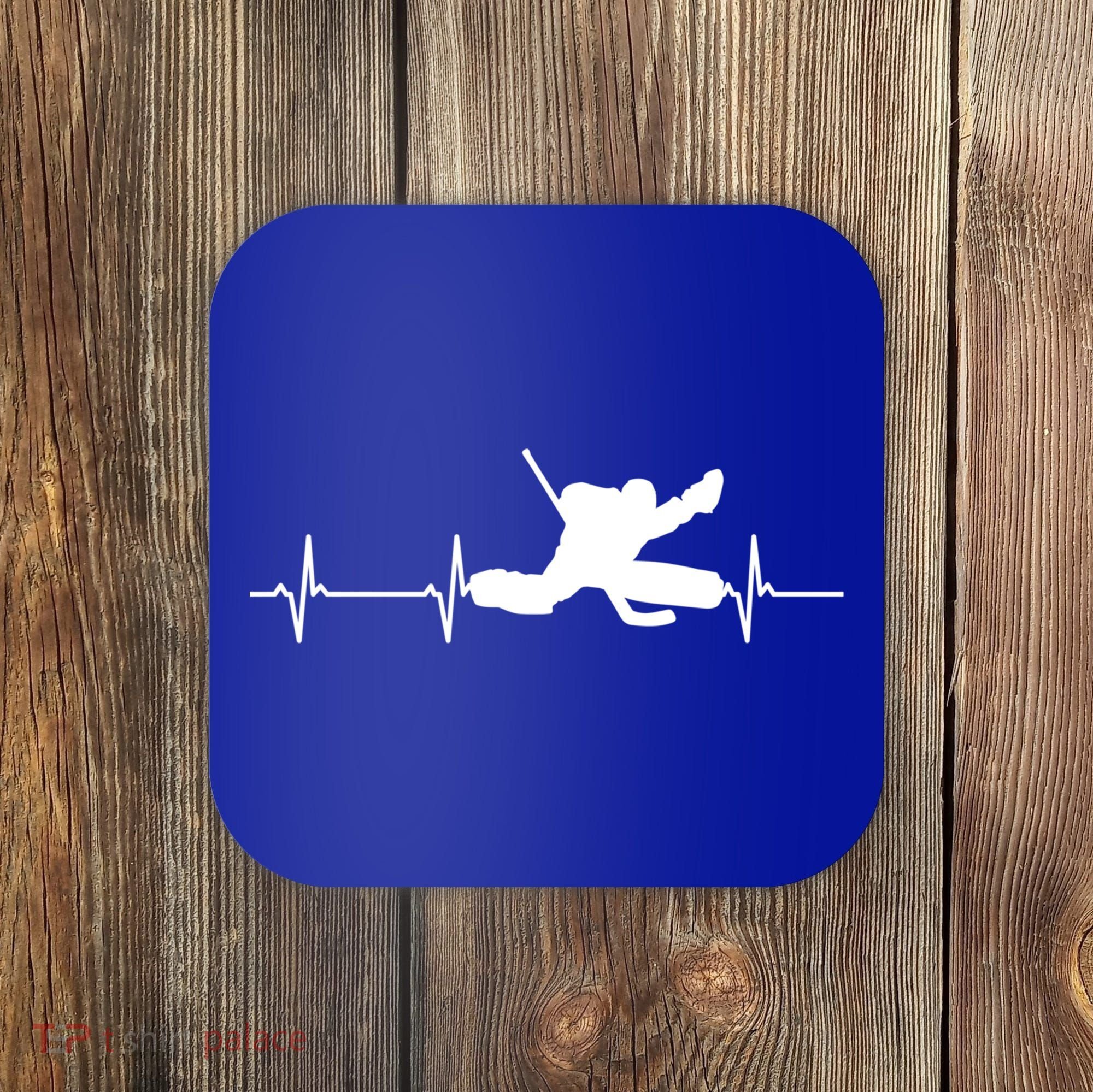 Ice Hockey Goalie Gift Coaster