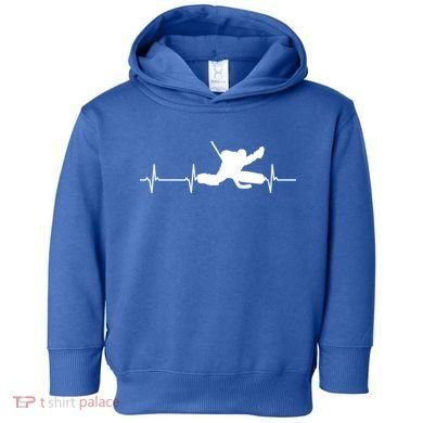Ice Hockey Goalie Gift Toddler Hoodie