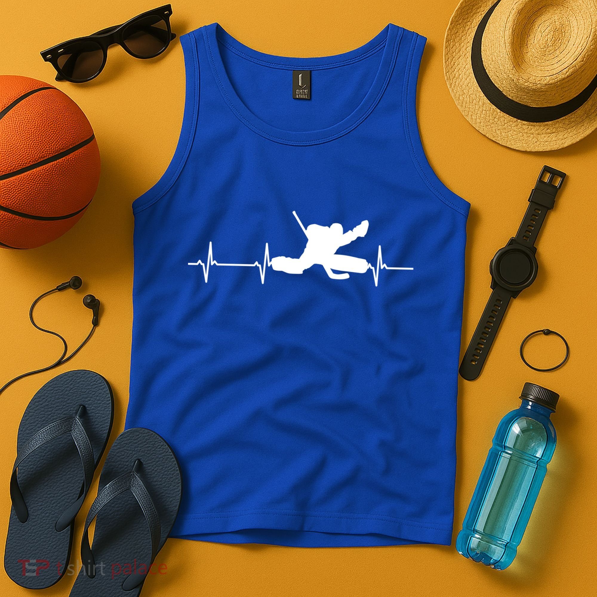 Ice Hockey Goalie Gift Tank Top