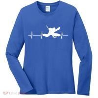 Ice Hockey Goalie Gift Women's Long Sleeve Shirt thumb 0