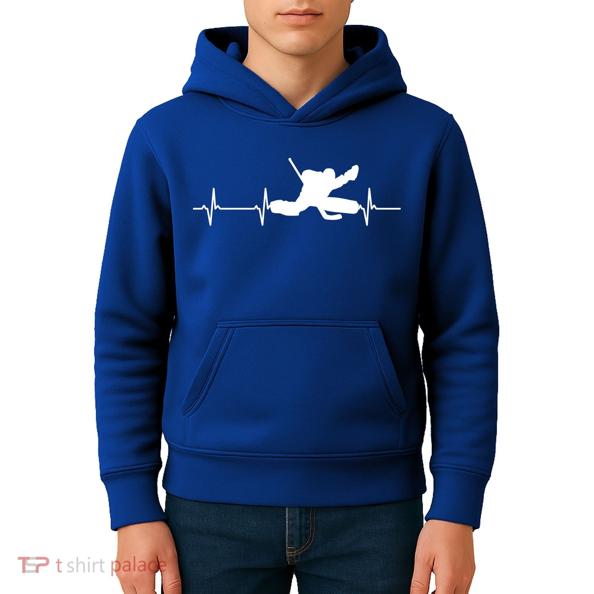 Ice Hockey Goalie Gift Kids Hoodie
