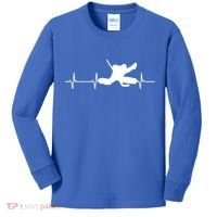 Ice Hockey Goalie Gift Kids Long Sleeve Shirt thumb 0