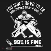 Ice Hockey Goalkeeper Goaltender Ice Hockey Goalie TShirt Mousepad thumb 1
