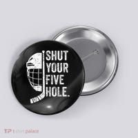 Ice Hockey Goalie Button thumb 0