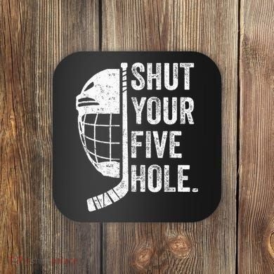 Ice Hockey Goalie Coaster