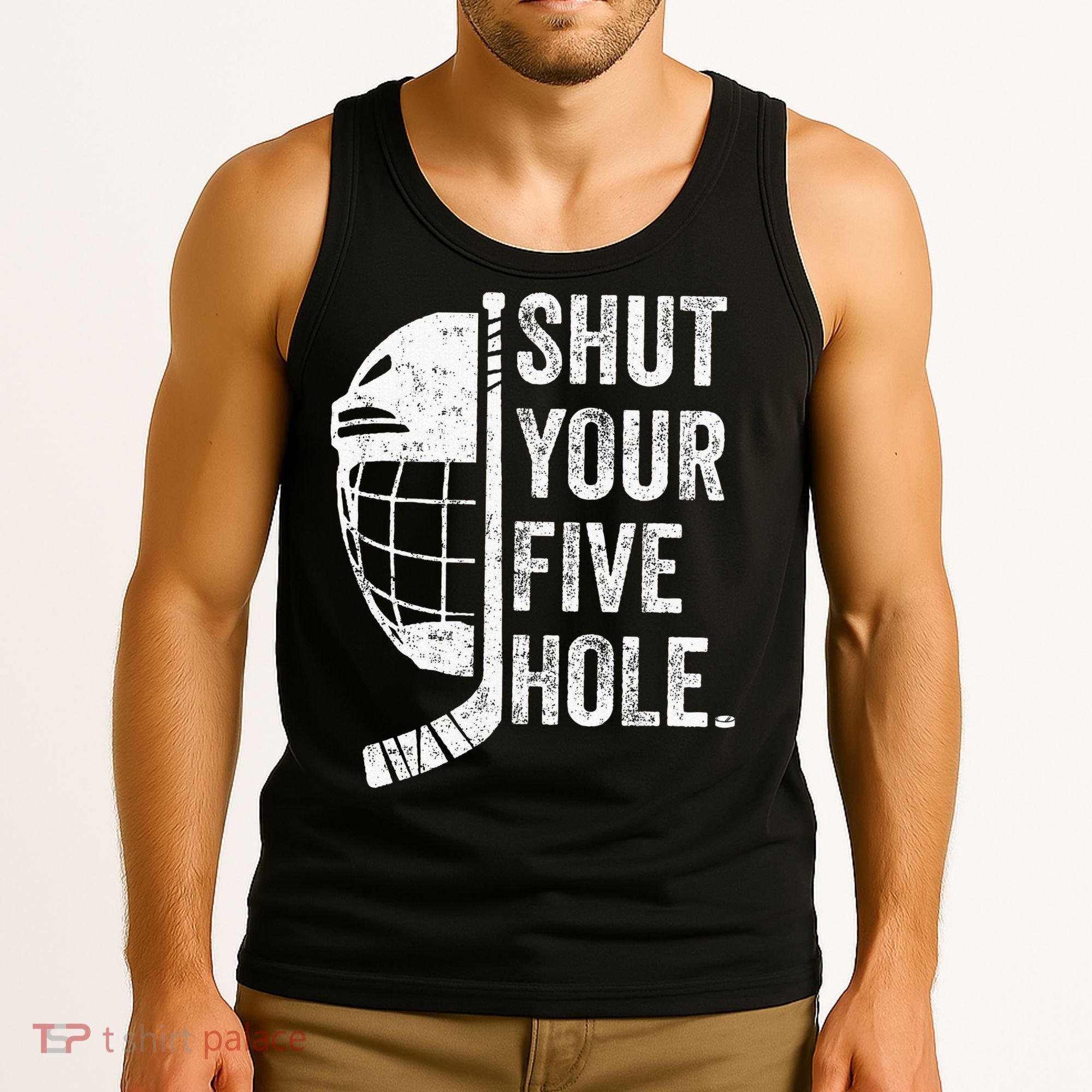 Ice Hockey Goalie Tank Top
