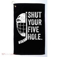 Ice Hockey Goalie Golf Towel thumb 0