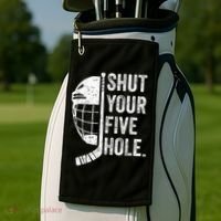 Ice Hockey Goalie Golf Towel thumb 2