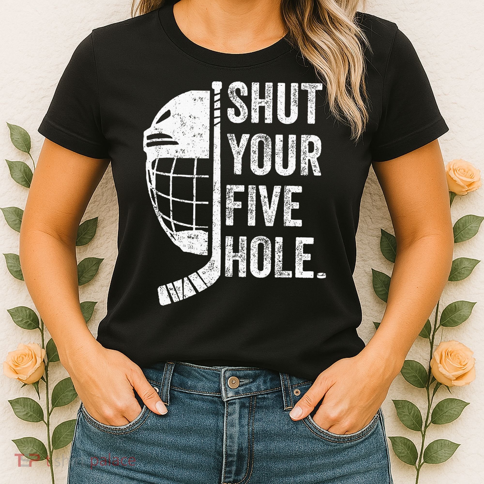 Ice Hockey Goalie Women's T-Shirt