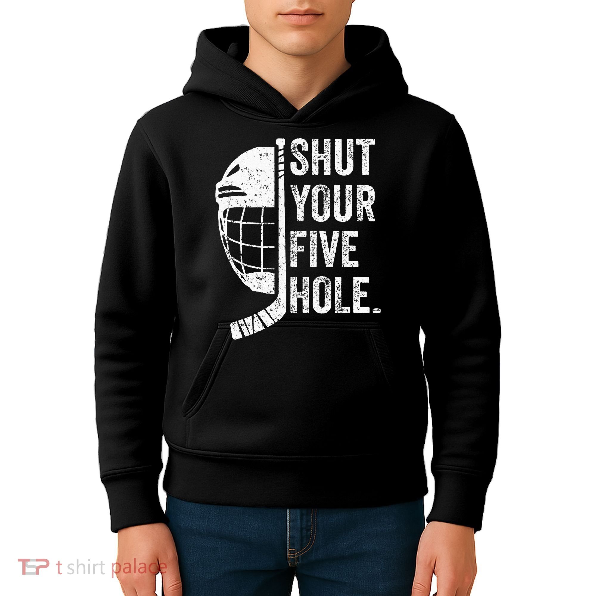Ice Hockey Goalie Kids Hoodie