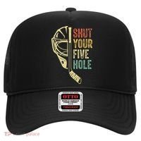 Ice Hockey Goalie Shut Your Five Hole Hat thumb 0