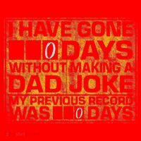 I Have Gone 0 Days Without Making A Dad Joke Santa Hat thumb 1