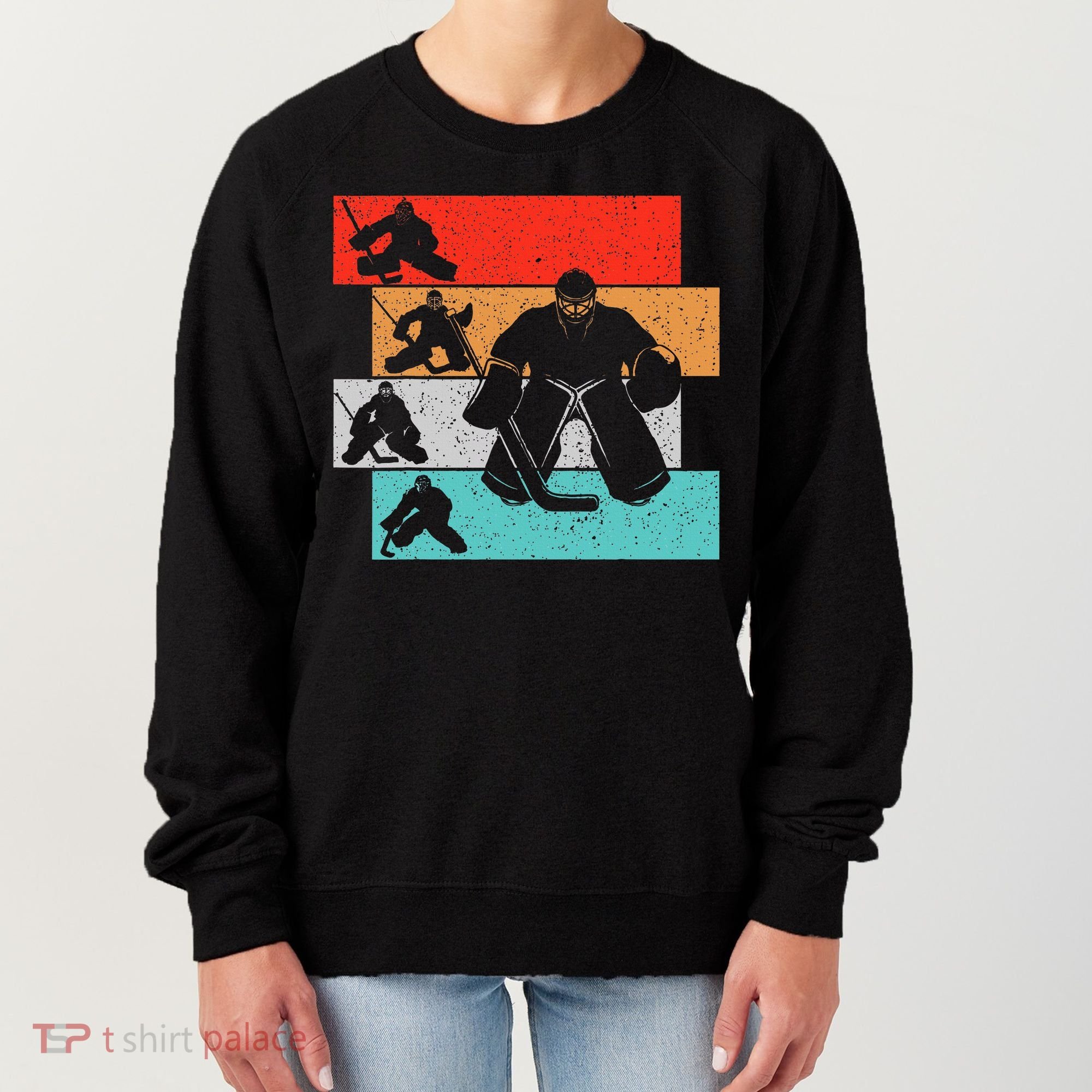 Ice Hockey Goalie Hockey Player Women's Sweatshirt