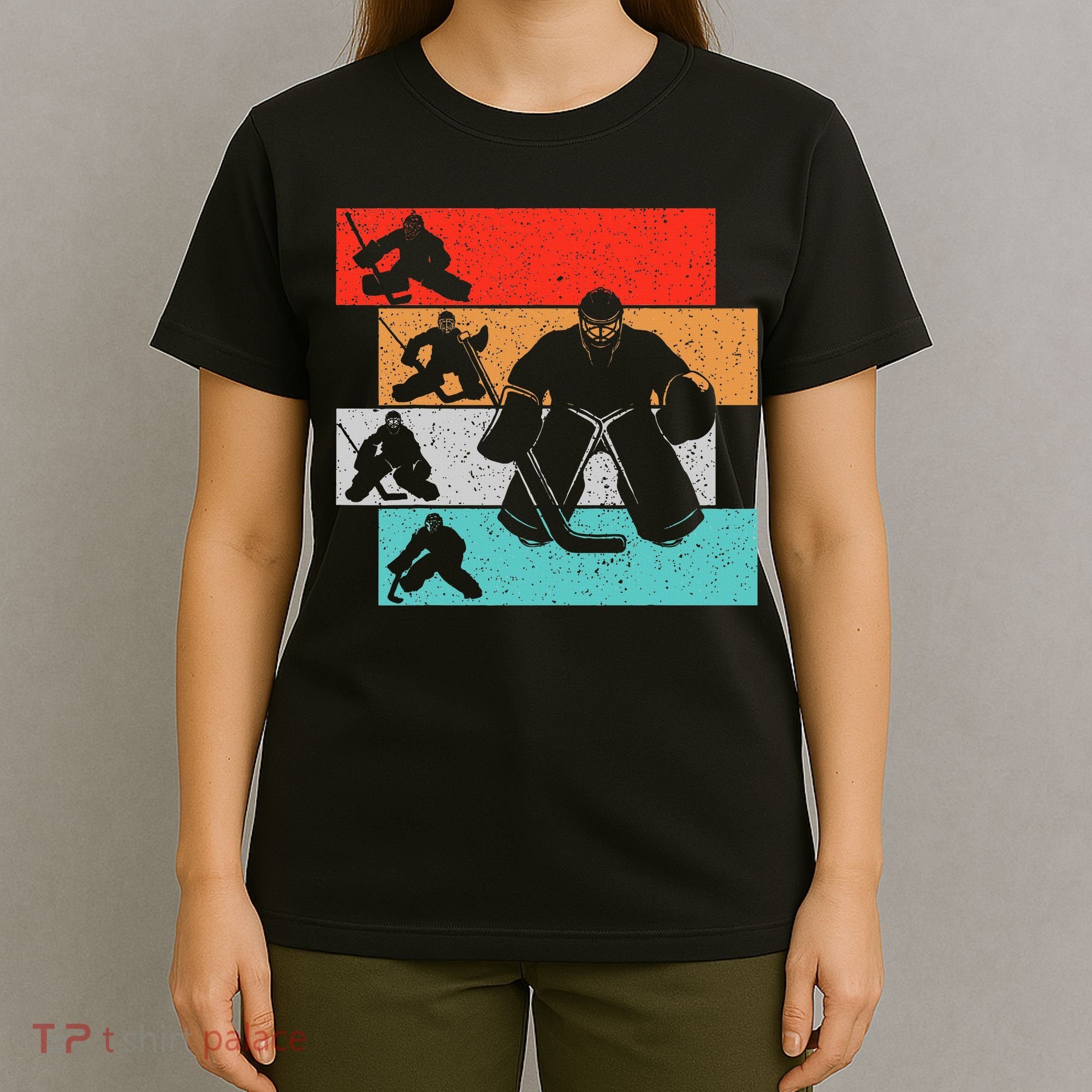 Ice Hockey Goalie Hockey Player T-Shirt