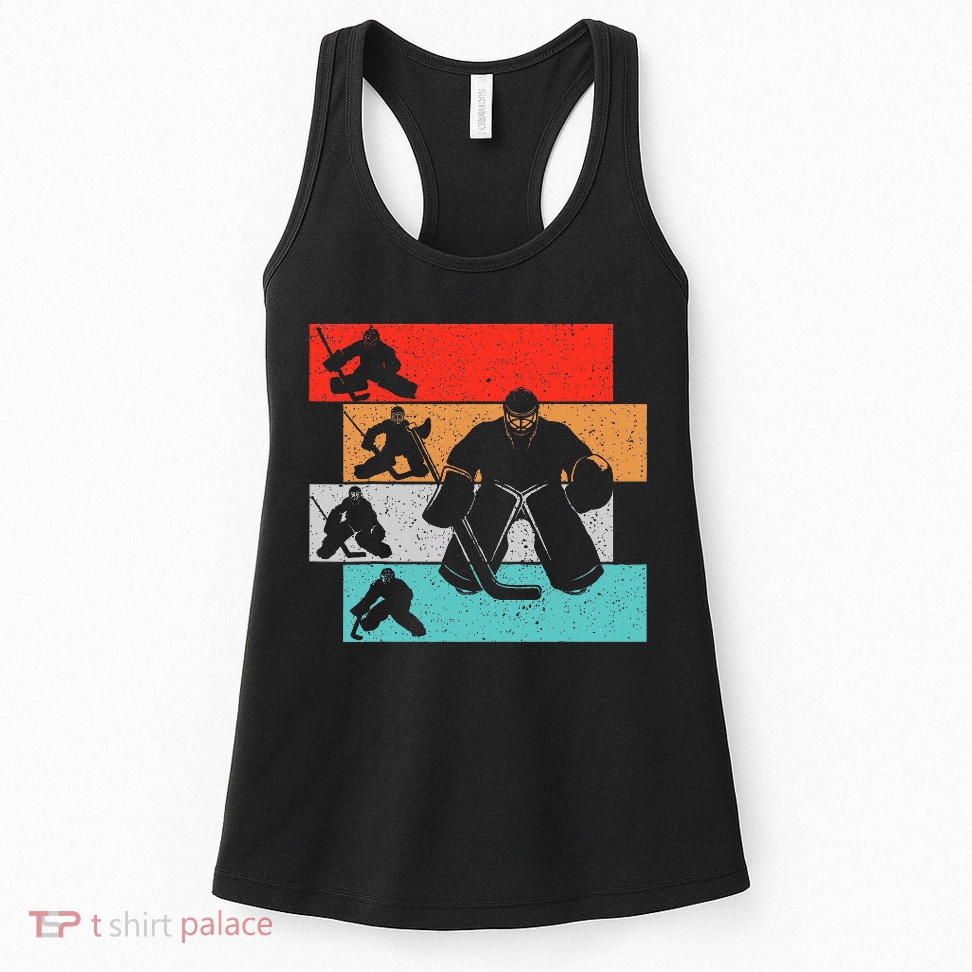 Ice Hockey Goalie Hockey Player Women's Tank Top