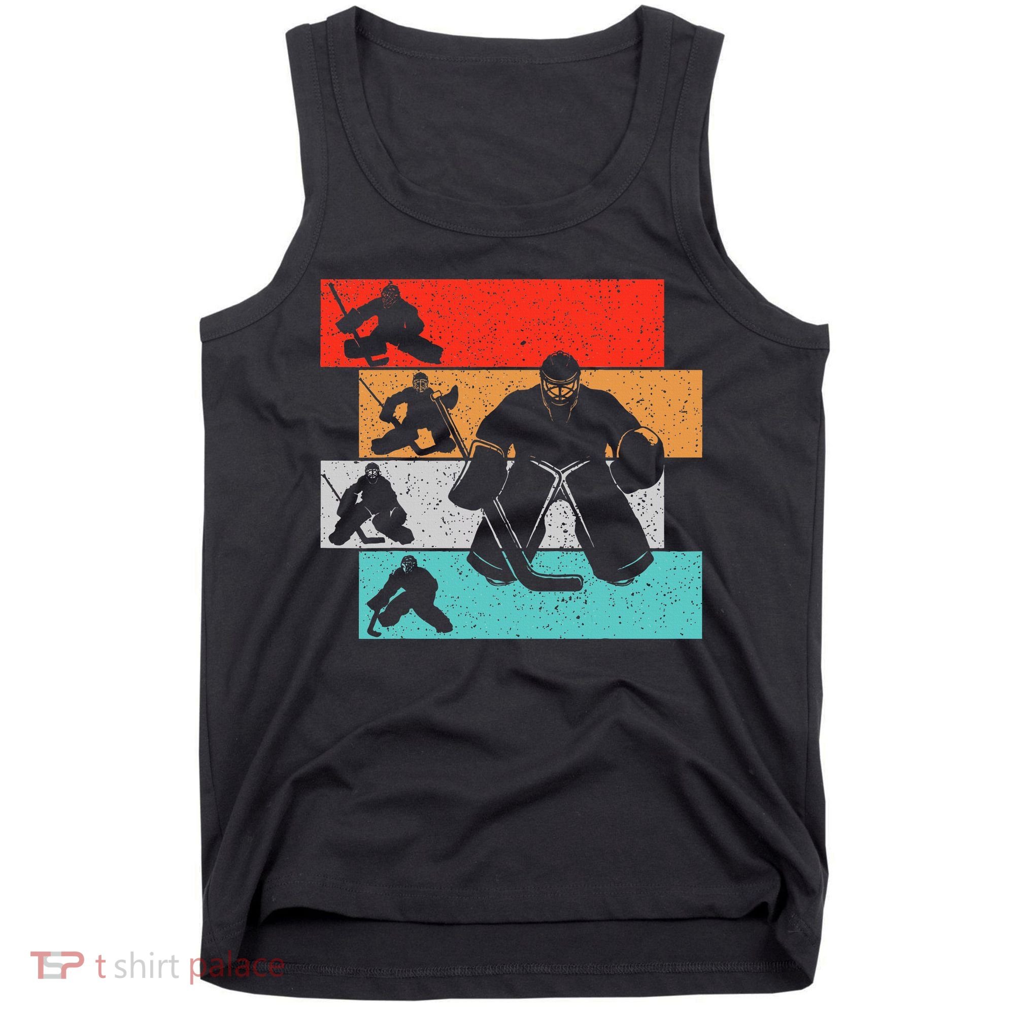 Ice Hockey Goalie Hockey Player Tank Top